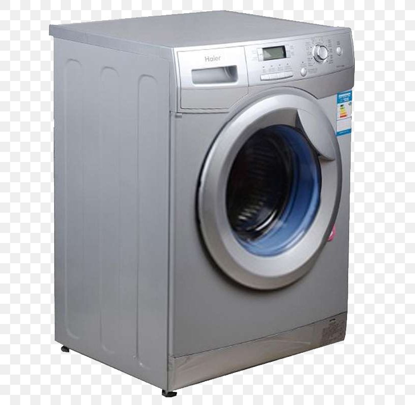 Washing Machine Haier Home Appliance Laundry, PNG, 800x800px, Washing Machine, Clothes Dryer, Clothing, Decorative Arts, Galanz Download Free