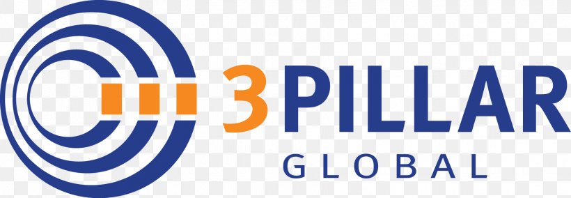 3Pillar Global Logo Software Development Company, PNG, 1758x610px, 3pillar Global, Area, Brand, Business, Company Download Free