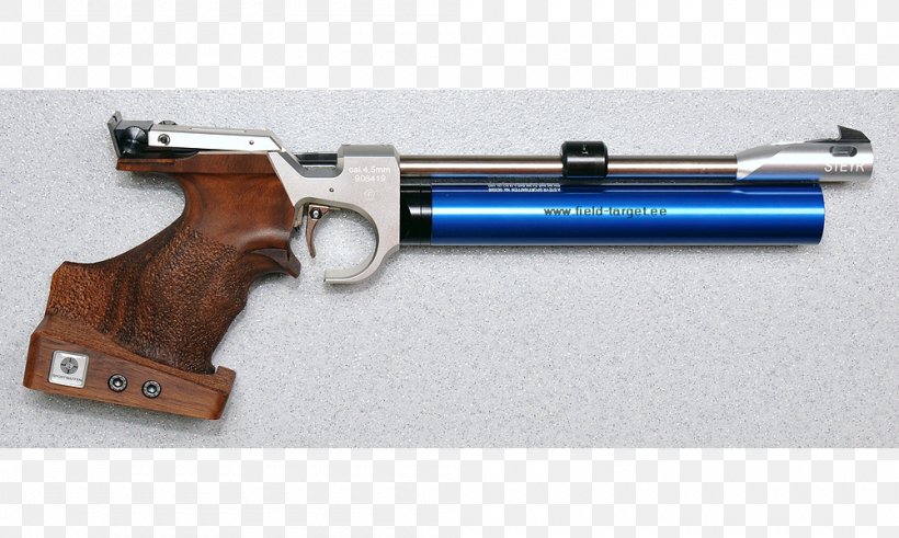 Trigger Firearm Revolver Ranged Weapon Air Gun, PNG, 1000x600px, Watercolor, Cartoon, Flower, Frame, Heart Download Free