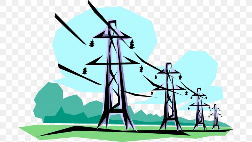 Wind Cartoon, PNG, 700x464px, Overhead Power Line, Electric Power