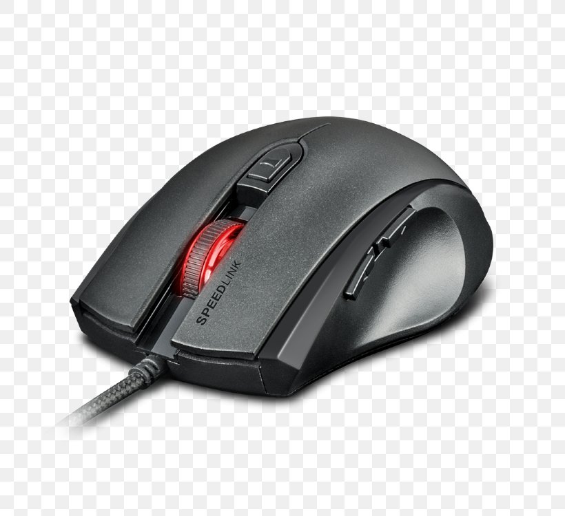 Computer Mouse SpeedLink ASSERO Gaming Mouse Computer Keyboard Dots Per Inch, PNG, 750x750px, Computer Mouse, Computer, Computer Component, Computer Keyboard, Dots Per Inch Download Free
