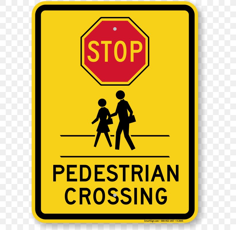 Printable Pedestrian Safety Signs 