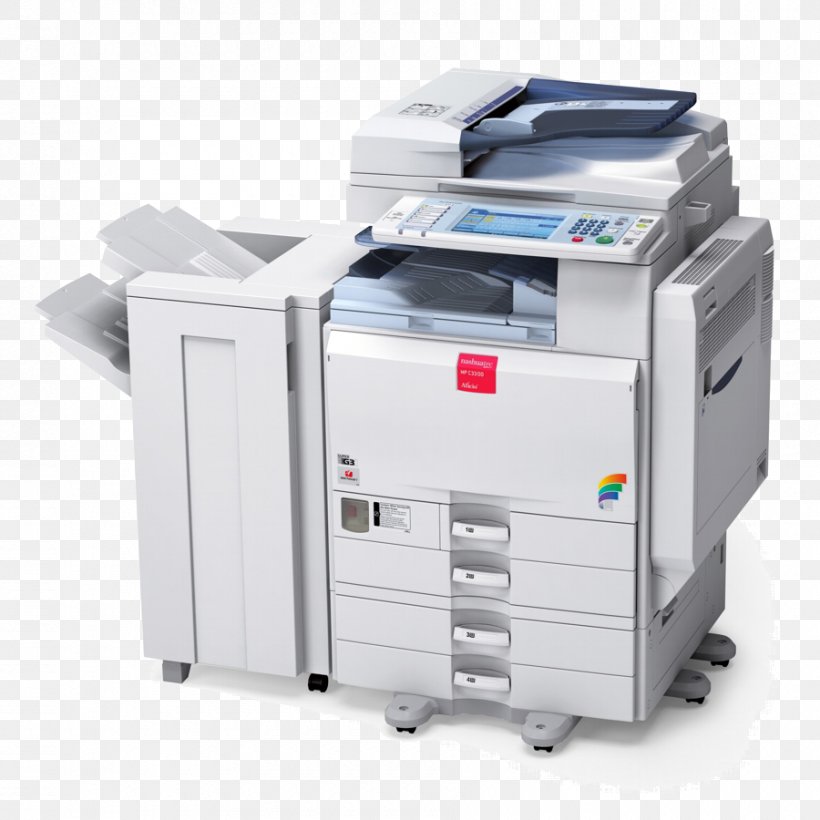 Ricoh Photocopier Multi-function Printer Photostat Machine Printing, PNG, 900x900px, Ricoh, Canon, Color, Image Scanner, Inkjet Printing Download Free
