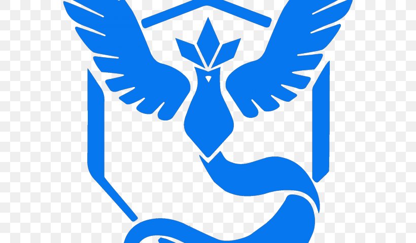 Decal Sticker Video Games Articuno Symbol, PNG, 640x480px, Decal, Area, Articuno, Artwork, Blue Download Free