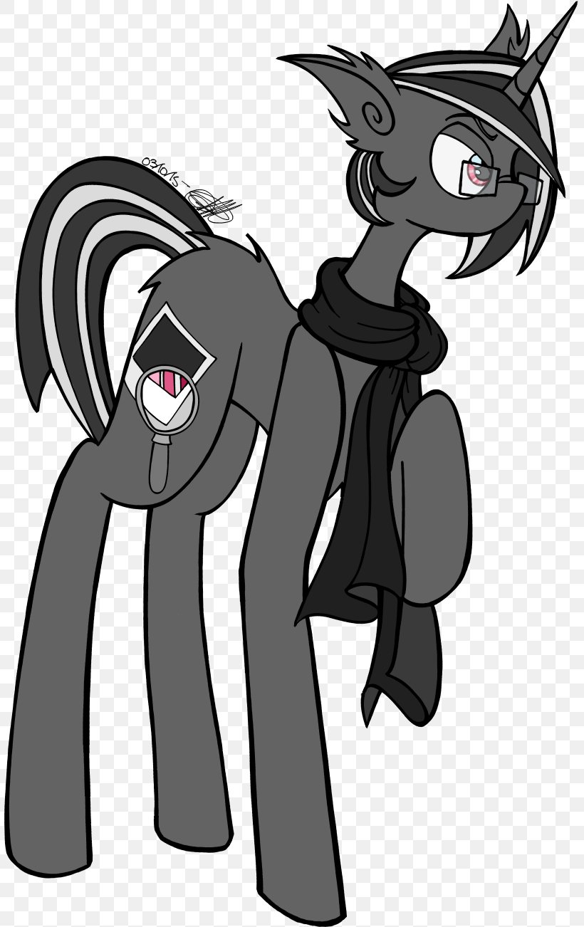 Pony Horse Cat Demon Cartoon, PNG, 807x1302px, Pony, Black, Black And White, Black M, Carnivoran Download Free
