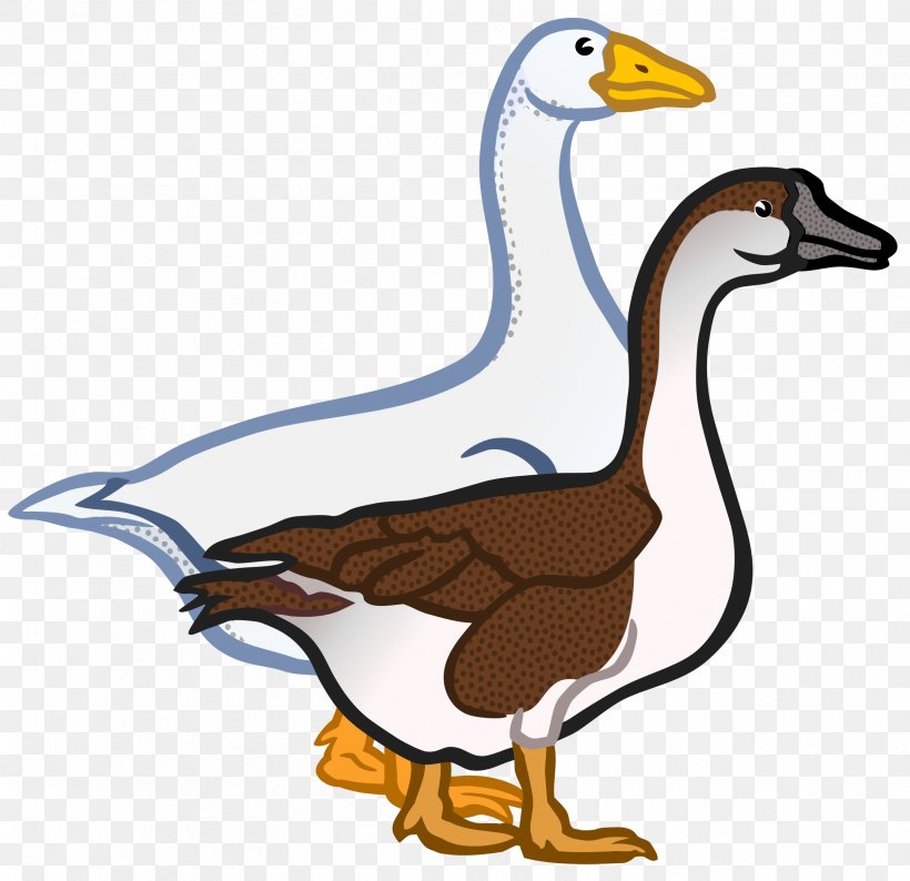 Goose Duck Clip Art, PNG, 2400x2325px, Goose, Animal Figure, Anseriformes, Beak, Bird Download Free