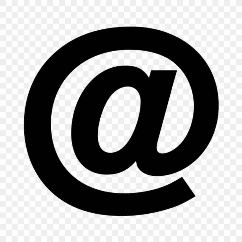 Email Address Yahoo! Mail Gmail, PNG, 1920x1920px, Email, Area, Black And White, Brand, Domain Name Download Free