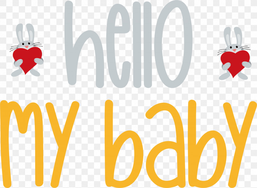 Hello My Baby Valentines Day Quote, PNG, 3000x2206px, Hello My Baby, Baby Shower, Infant, Logo, Pregnancy Download Free