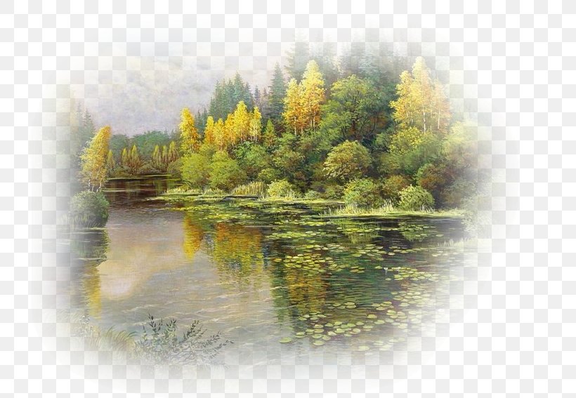 Landscape Painting The Art Of Painting Oil Painting, PNG, 742x567px, Landscape, Art, Art Of Painting, Artist, Bank Download Free