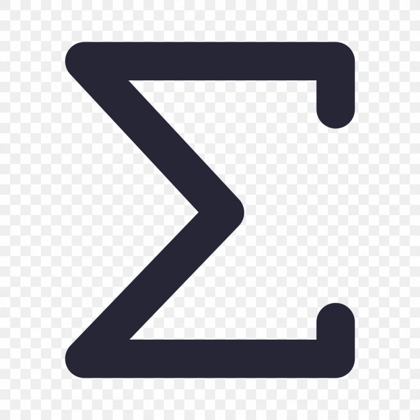 Vector Graphics Sigma Summation Symbol, PNG, 1024x1024px, Sigma, Brand, Greek Alphabet, Logo, Number Download Free