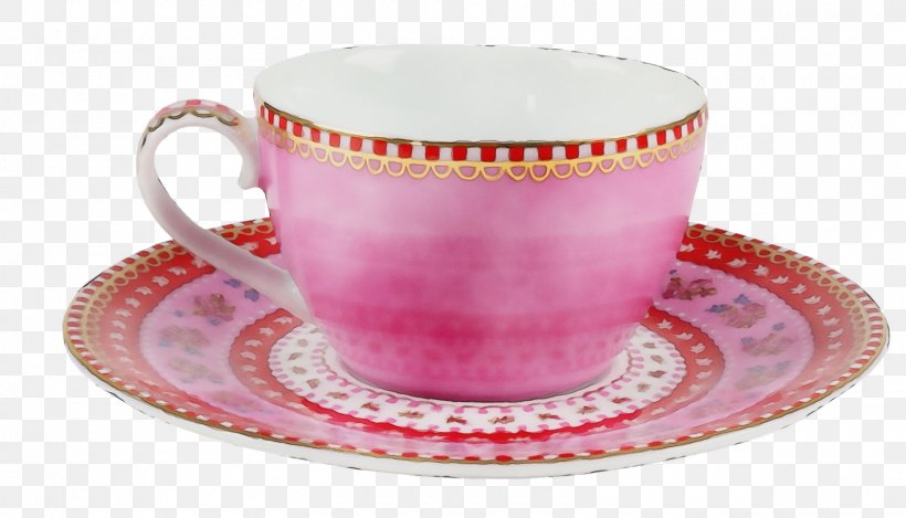 Cup Teacup Pink Drinkware Tableware, PNG, 1600x916px, Watercolor, Cup, Dishware, Drinkware, Paint Download Free