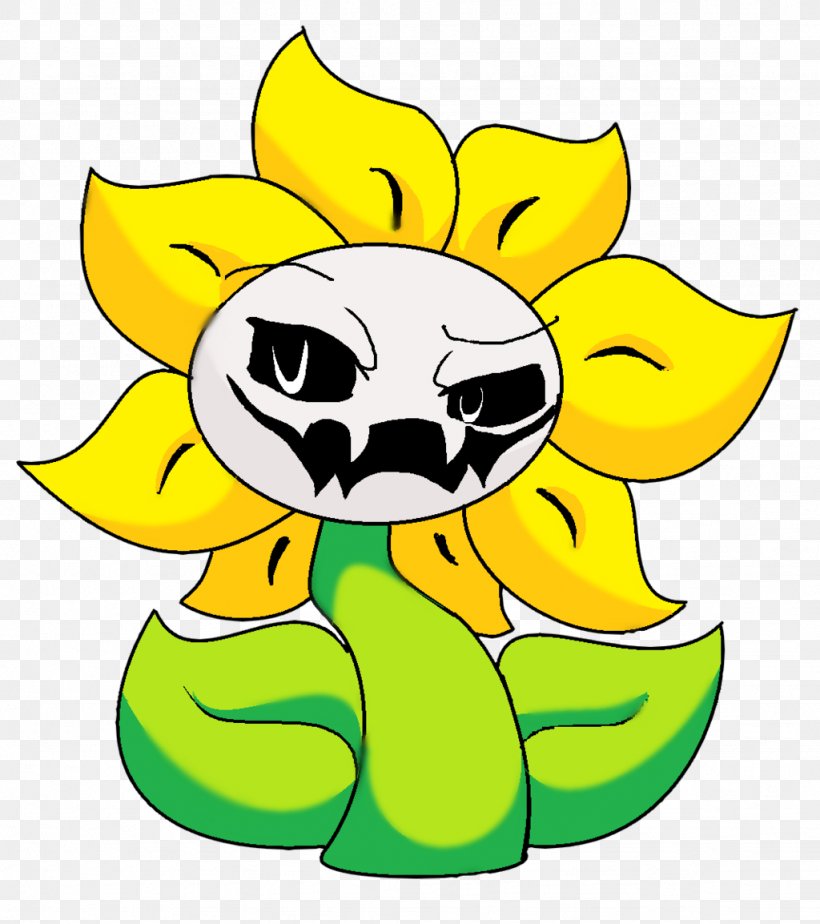 Undertale Flowey Sprite Drawing, PNG, 1024x1154px, Undertale, Artwork, Boss, Cartoon, Drawing Download Free