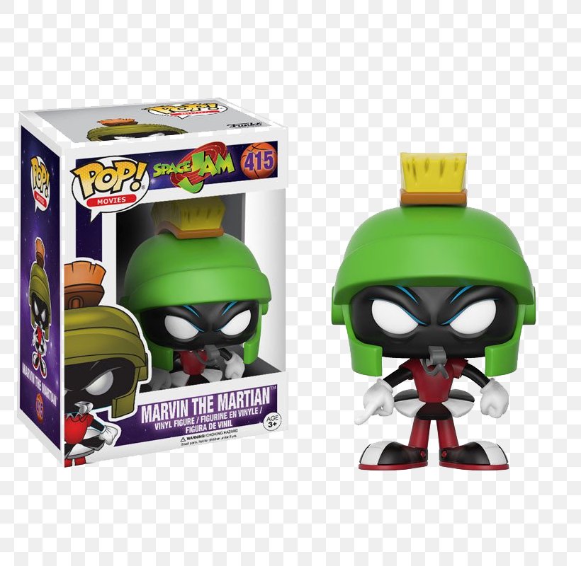 Marvin The Martian Funko Daffy Duck Swackhammer San Diego Comic-Con, PNG, 800x800px, Marvin The Martian, Action Toy Figures, Animation, Cartoon, Character Download Free