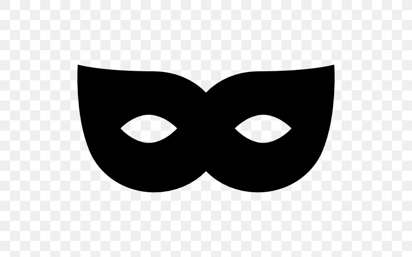 Mask Blindfold Party Clip Art, PNG, 512x512px, Mask, Black, Black And White, Blindfold, Carnival Download Free