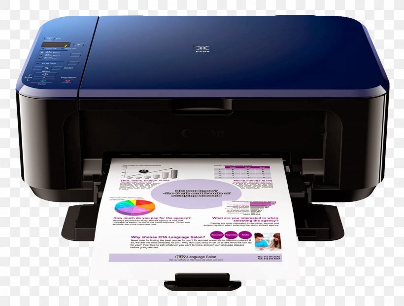 Multi-function Printer Canon Inkjet Printing, PNG, 1384x1048px, Multifunction Printer, Canon, Color Depth, Color Printing, Dots Per Inch Download Free