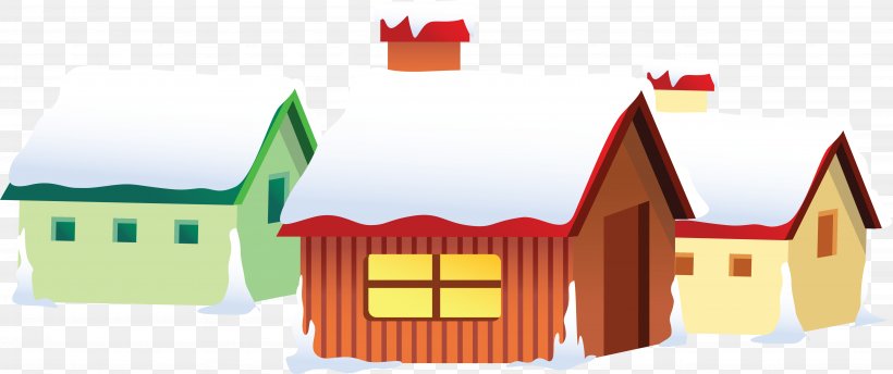 Winter Image Cartoon Christmas Day, PNG, 4502x1891px, Winter, Building, Cartoon, Christmas Day, Drawing Download Free