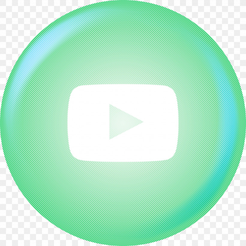 Youtube Logo Icon, PNG, 3000x3000px, Youtube Logo Icon, Analytic Trigonometry And Conic Sections, Circle, Green, Mathematics Download Free