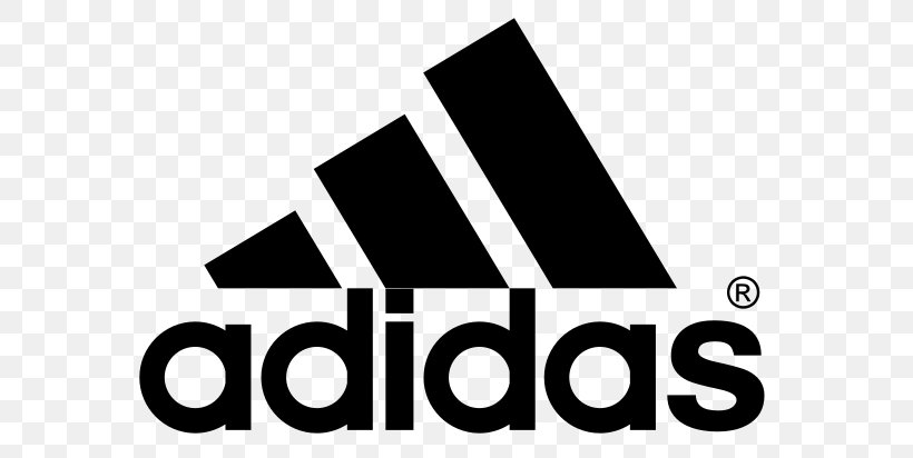 Adidas Logo Three Stripes Brand, PNG, 686x412px, Adidas, Area, Black, Black And White, Brand Download Free