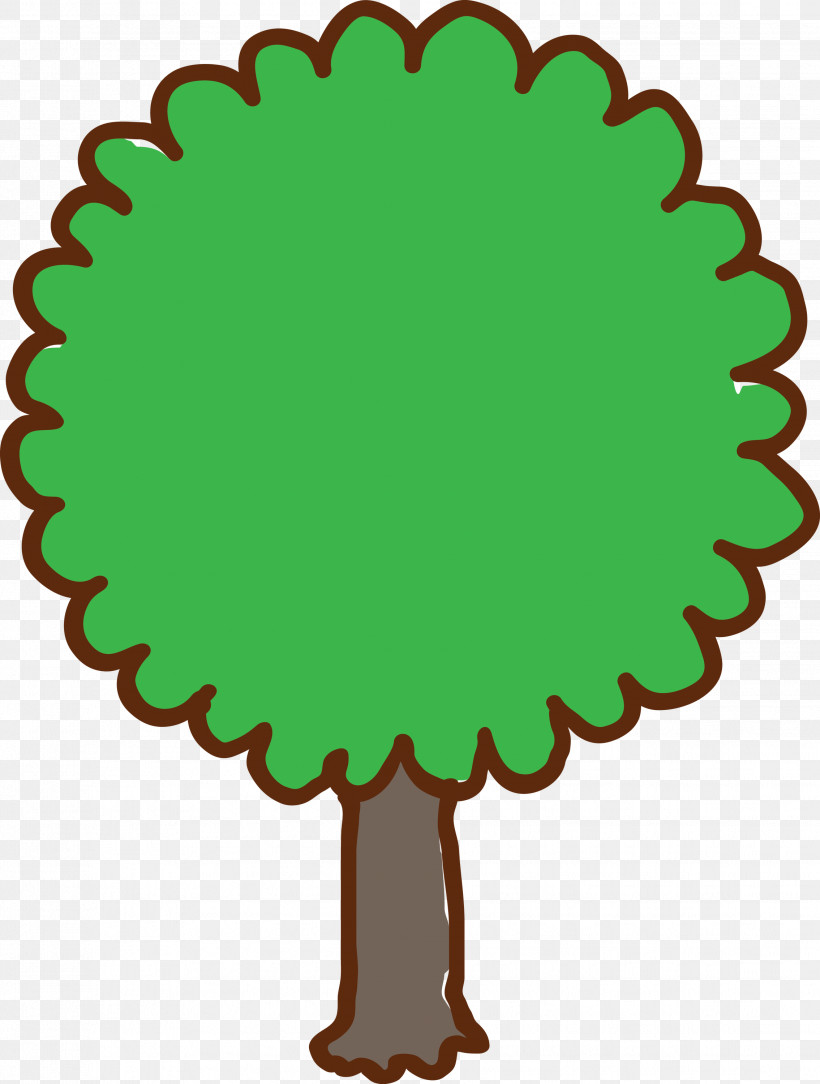 Green Leaf Baking Cup Symbol, PNG, 2269x3000px, Cartoon Tree, Abstract Tree, Baking Cup, Green, Leaf Download Free