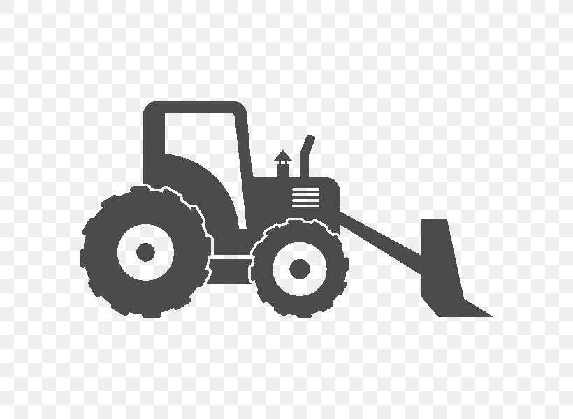 John Deere Agriculture Farmer Tractor, PNG, 600x600px, John Deere, Agricultural Machinery, Agriculture, Automotive Tire, Black And White Download Free