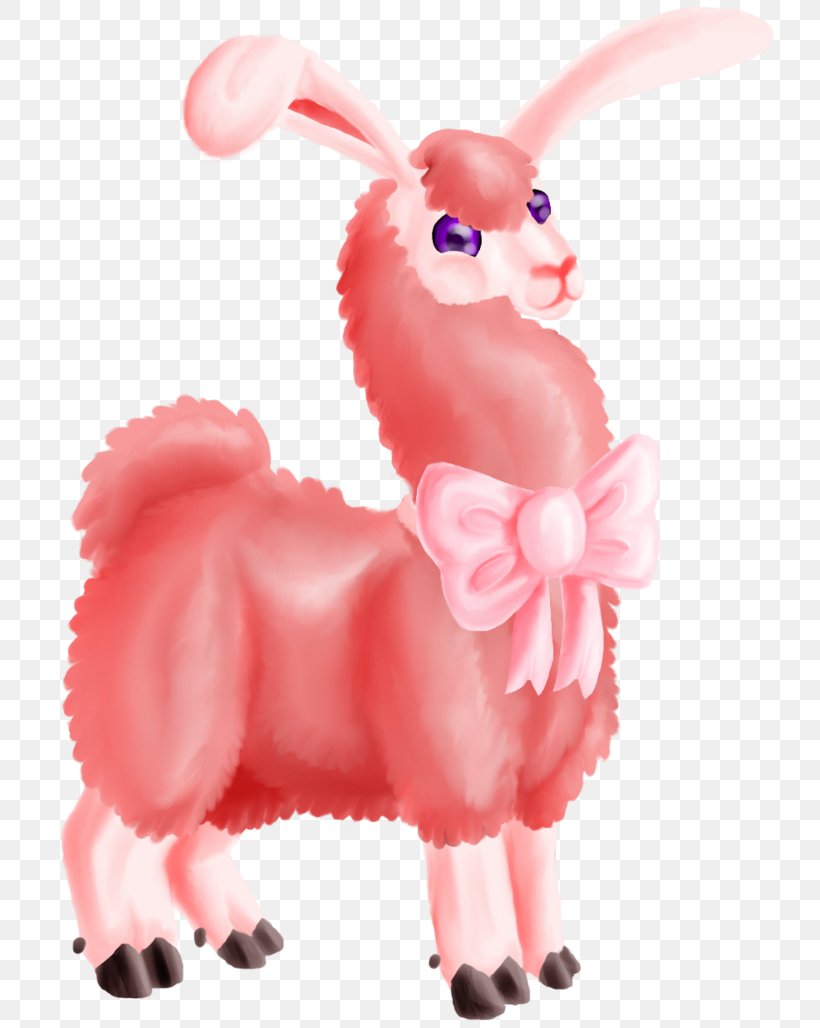 Llama Cartoon Goat Pink M, PNG, 778x1028px, Watercolor, Cartoon, Flower, Frame, Heart Download Free