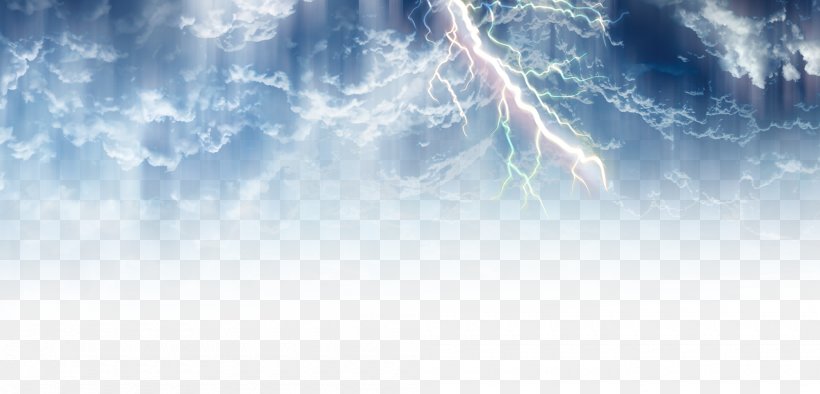 Sky Lightning Thunderstorm, PNG, 2000x961px, Sky, Atmosphere, Cloud, Daytime, Energy Download Free