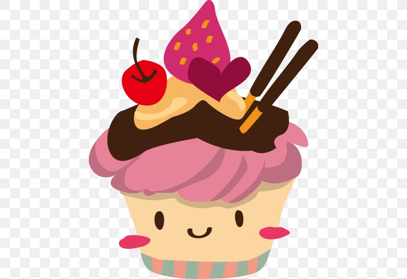 Ice Cream Sundae Cupcake Muffin Picture Frame, PNG, 462x563px, Ice Cream, Cake, Confectionery, Convite, Cookie Download Free