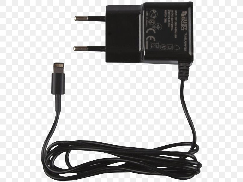 Battery Charger Lightning Electric Battery Qi Mobile Phones, PNG, 551x614px, Battery Charger, Ac Adapter, Adapter, Apple, Cable Download Free