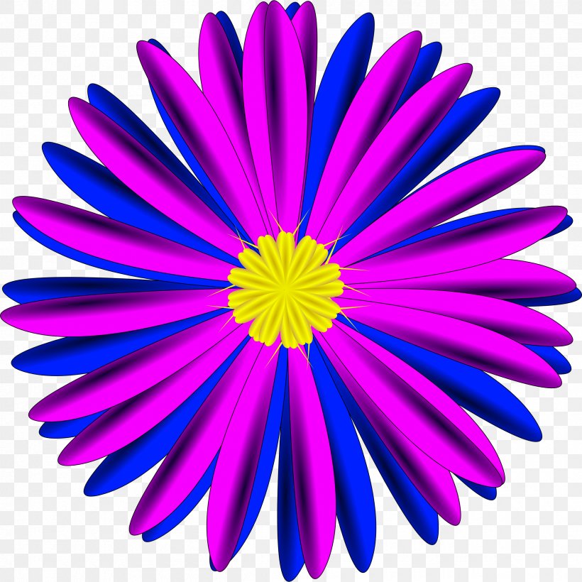 Blue Flower Pink Blue Flower Clip Art, PNG, 2400x2400px, Flower, Aster, Blue, Blue Flower, Blue Rose Download Free