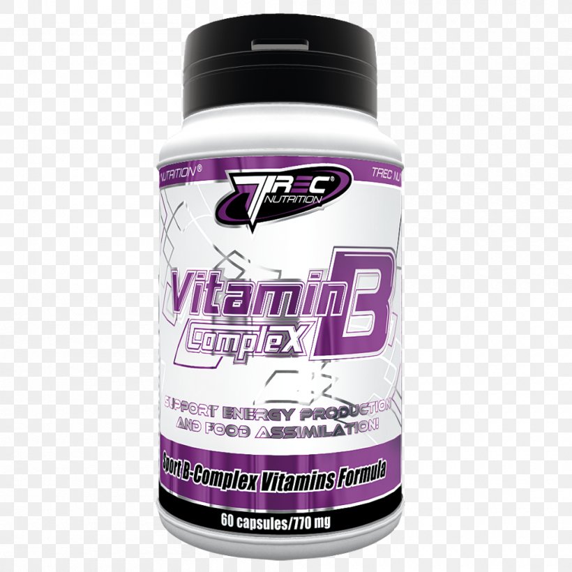 Dietary Supplement B Vitamins Trec Nutrition, PNG, 1000x1000px, Dietary Supplement, B Vitamins, Bodybuilding Supplement, Diet, Human Nutrition Download Free