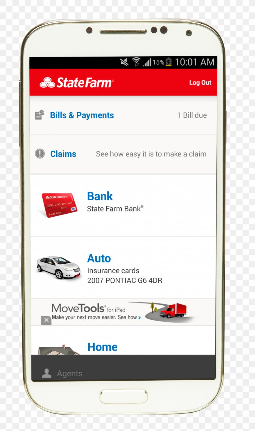 State Farm Vehicle Insurance Credit Card Electronic Bill Payment, PNG, 1658x2804px, State Farm, Bank, Brand, Communication, Communication Device Download Free
