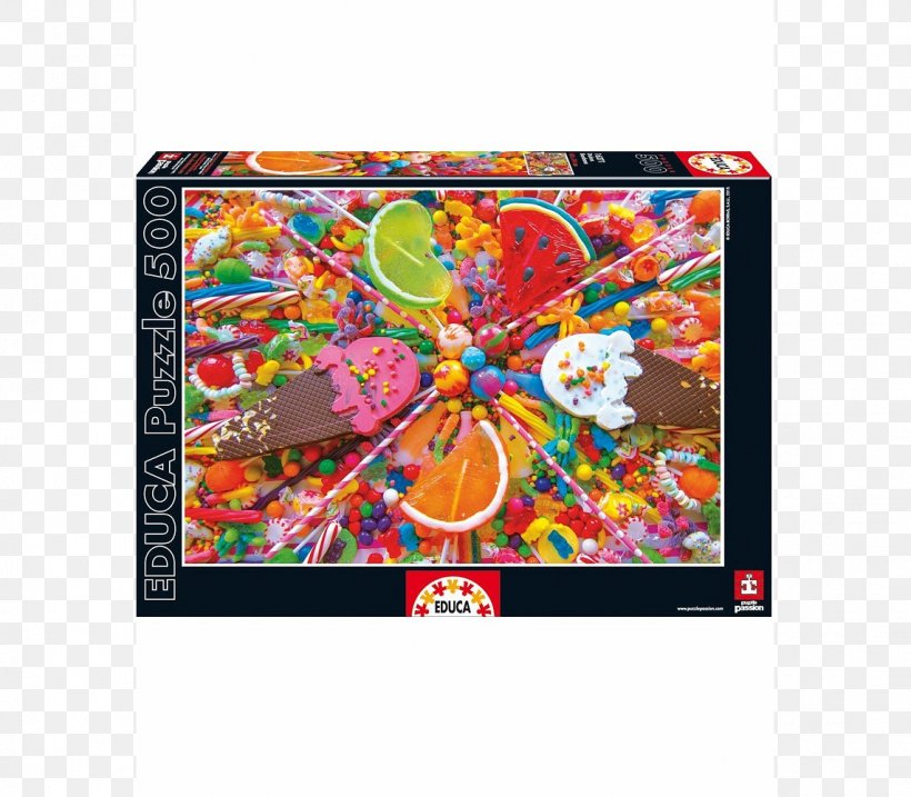 Jigsaw Puzzles Educa Borràs Candy World Puzzle Championship, PNG, 1143x1000px, Jigsaw Puzzles, Candy, Food, Jigsaw, Pez Download Free