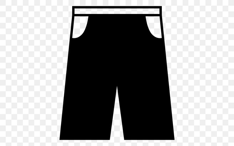 Clothing Shorts Pants, PNG, 512x512px, Clothing, Active Shorts, Animation, Black, Black And White Download Free