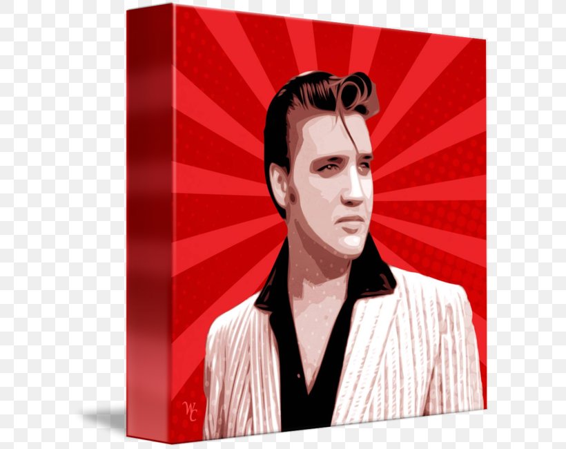 Elvis Presley Graceland The Marquis D'Afflitto On A Staircase Pop Art, PNG, 607x650px, Watercolor, Cartoon, Flower, Frame, Heart Download Free
