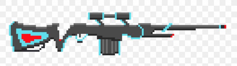 Firearm Pixel Art Machine Gun, PNG, 1320x370px, Watercolor, Cartoon, Flower, Frame, Heart Download Free