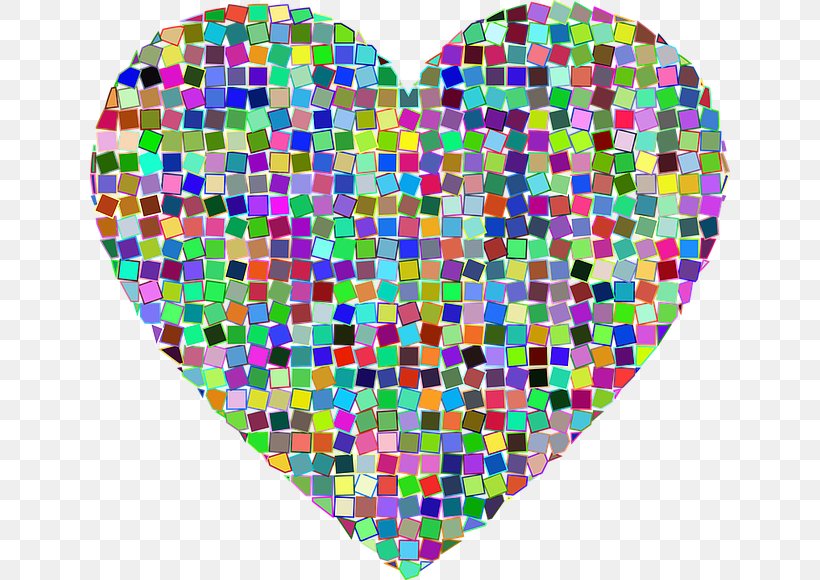 Modern Mosaics Clip Art, PNG, 640x580px, Watercolor, Cartoon, Flower, Frame, Heart Download Free