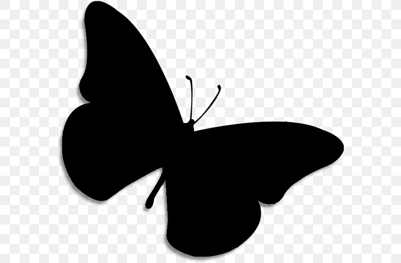 Brush-footed Butterflies Clip Art Silhouette Leaf Black M, PNG, 587x539px, Brushfooted Butterflies, Black M, Blackandwhite, Butterfly, Insect Download Free