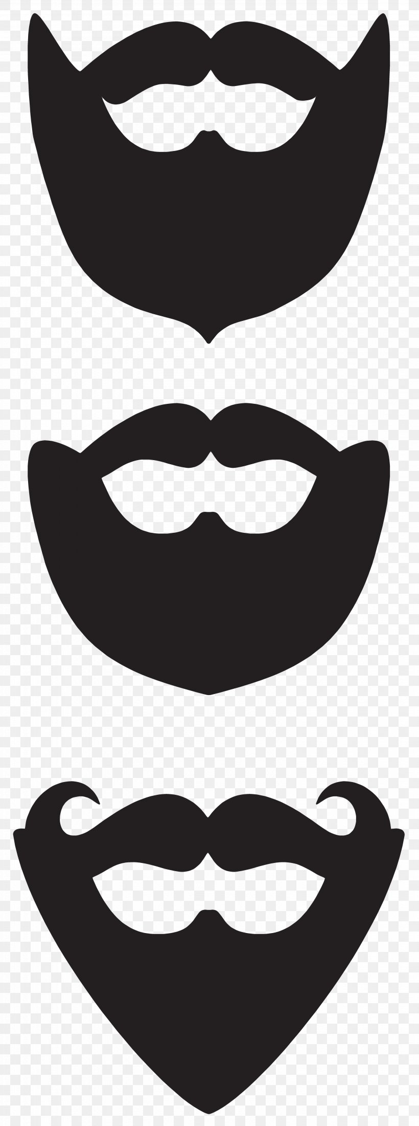Movember Beard Clip Art, PNG, 2981x8000px, Beard, Black And White, Eyewear, Facial Hair, Glasses Download Free