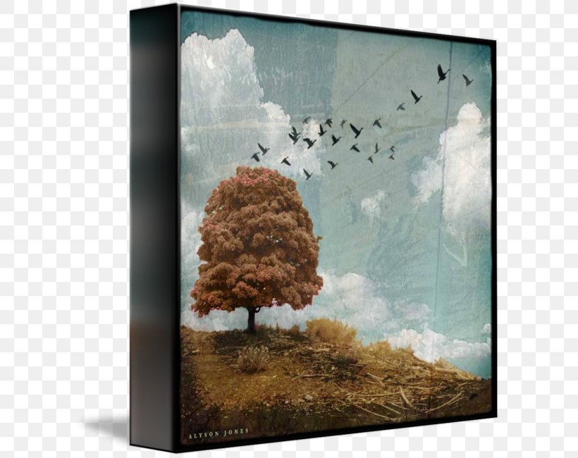 Painting Landscape Tree, PNG, 606x650px, Painting, Landscape, Modern Art, Stock Photography, Tree Download Free