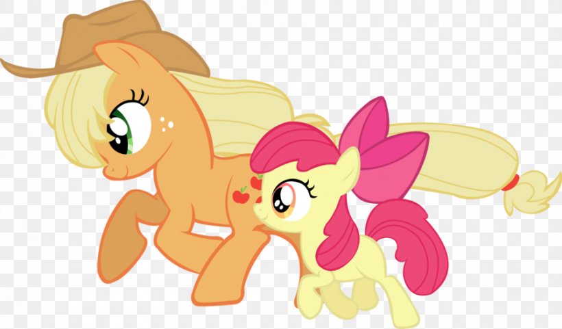 Pony Applejack Rainbow Dash Horse Yellow, PNG, 900x528px, Watercolor, Cartoon, Flower, Frame, Heart Download Free