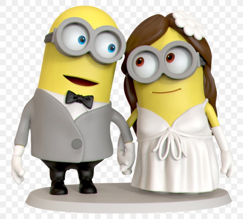 Wedding Cake Topper Birthday Cake Minions, PNG, 960x866px, Wedding Cake, Birthday Cake, Bride, Bridegroom, Cake Download Free