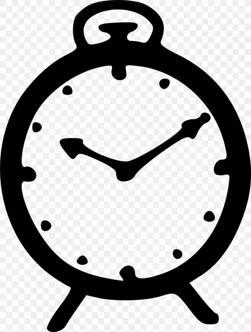 Alarm Clocks Clip Art, PNG, 1813x2400px, Clock, Alarm Clocks, Black And White, Digital Clock, Home Accessories Download Free