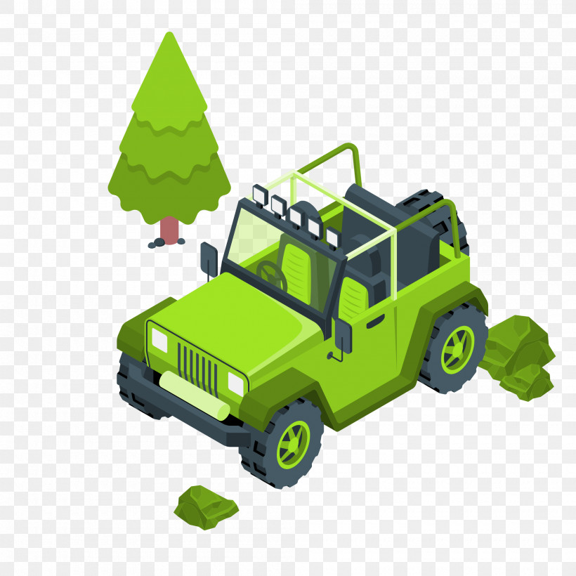 Car Model Car Off-road Vehicle Play Vehicle Transport, PNG, 2000x2000px, Car, Automotive Industry, Green, Model Car, Offroad Vehicle Download Free