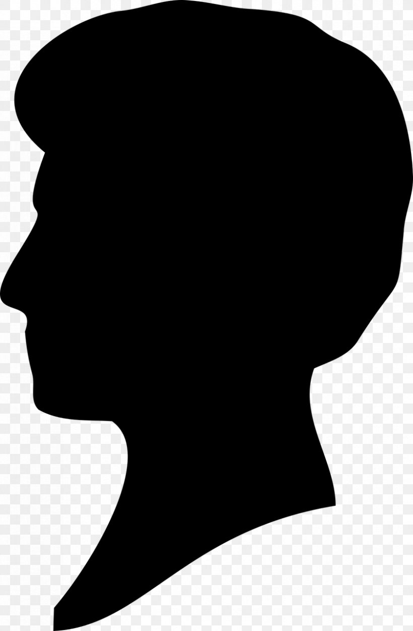 Silhouette Clip Art, PNG, 839x1280px, Silhouette, Black, Black And White, Drawing, Face Download Free