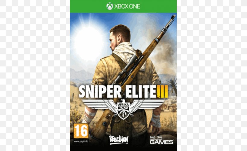 Sniper Elite III Sniper Elite V2 Xbox 360 Lost Planet 3 Sleeping Dogs, PNG, 500x500px, 505 Games, Sniper Elite Iii, Action Film, Film, Game Download Free