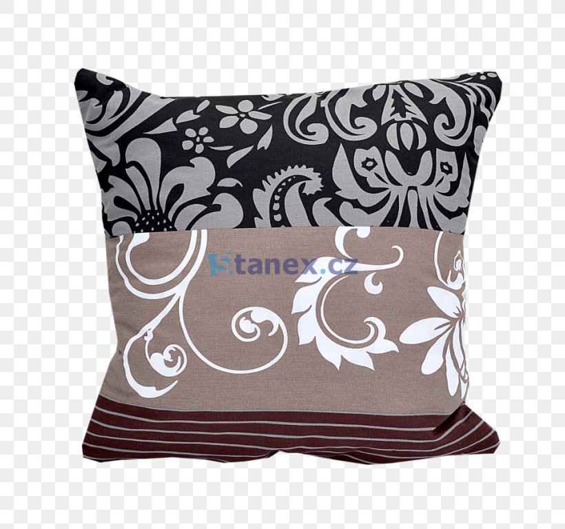 Throw Pillows STANEX CZ, PNG, 768x768px, Pillow, Bed Sheets, Bedding, Black, Brown Download Free