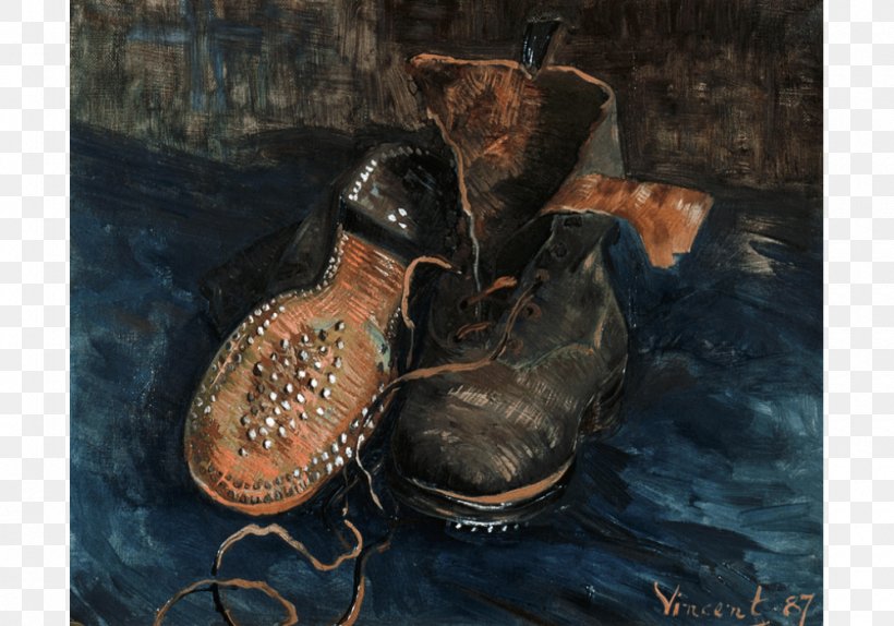 A Pair Of Shoes Van Gogh Self-portrait Van Gogh Museum Baltimore Museum Of Art Painting, PNG, 1000x700px, Pair Of Shoes, Art Museum, Artist, Baltimore Museum Of Art, Canvas Download Free