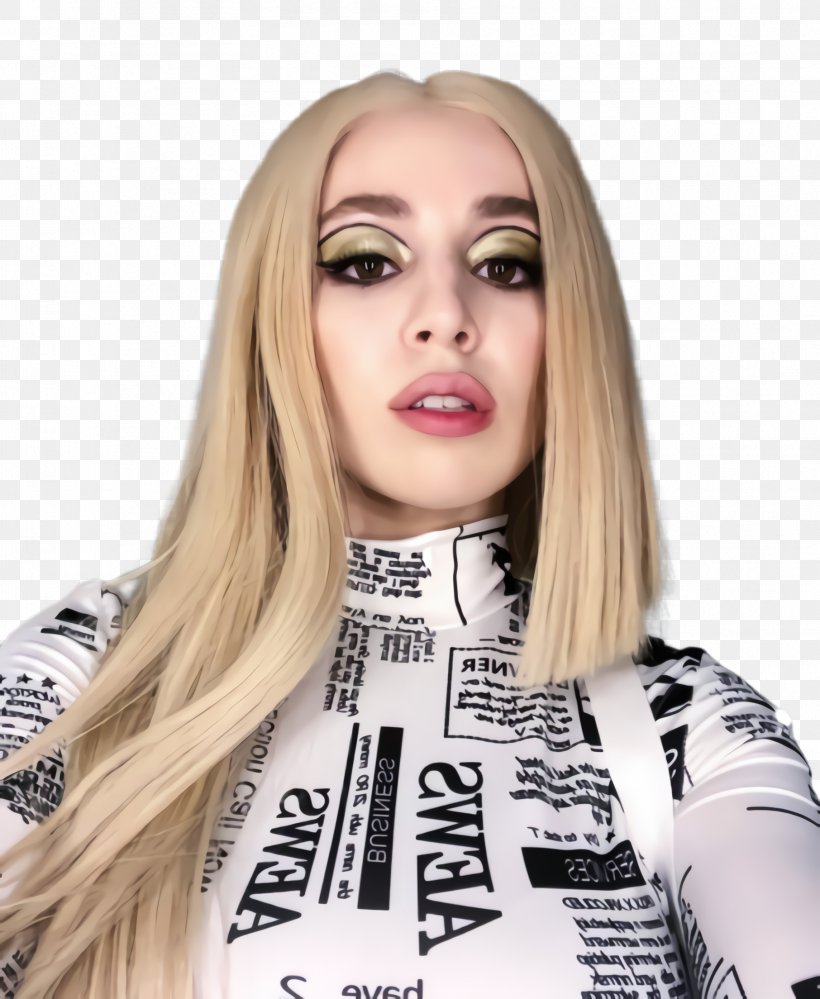 Ava Max, PNG, 1812x2208px, Ava Max, Beauty, Black Hair, Blond, Brown Download Free