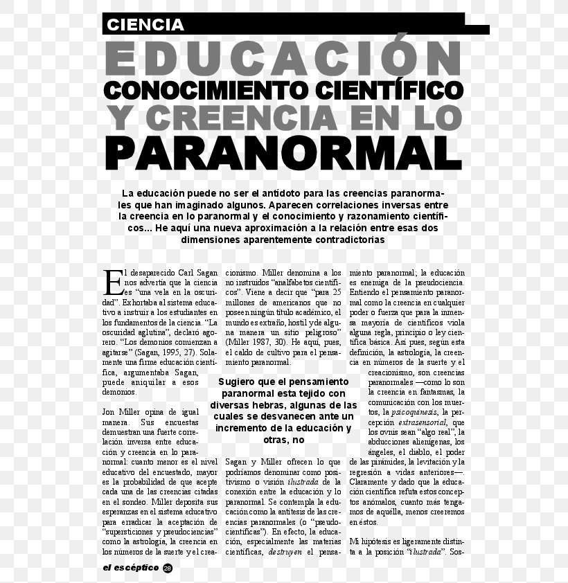 Articol științific Article Text Writing Knowledge, PNG, 595x842px, Article, Area, Argudiotestu, Black And White, Knowledge Download Free