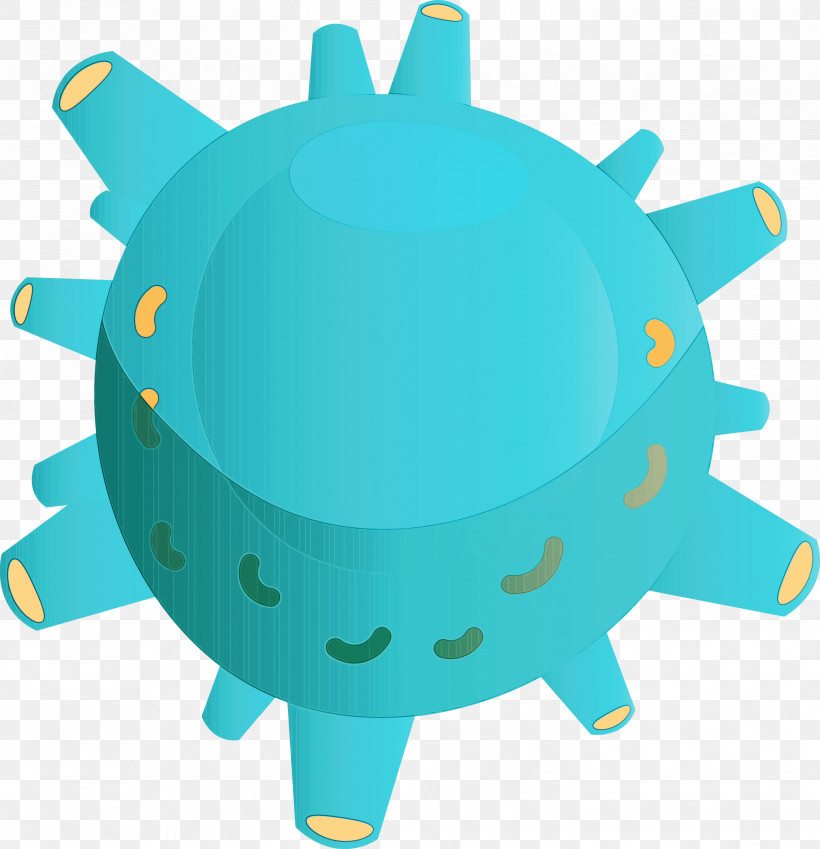 Green Turquoise Turquoise Inflatable, PNG, 2896x3000px, Coronavirus, Corona, Covid, Green, Inflatable Download Free